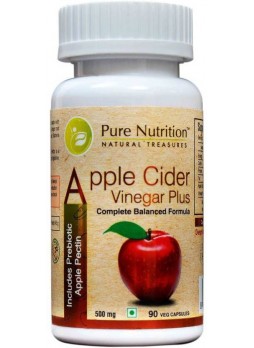 Pure Nutrition Apple Cider Vinegar Plus 90 Veg Capsules